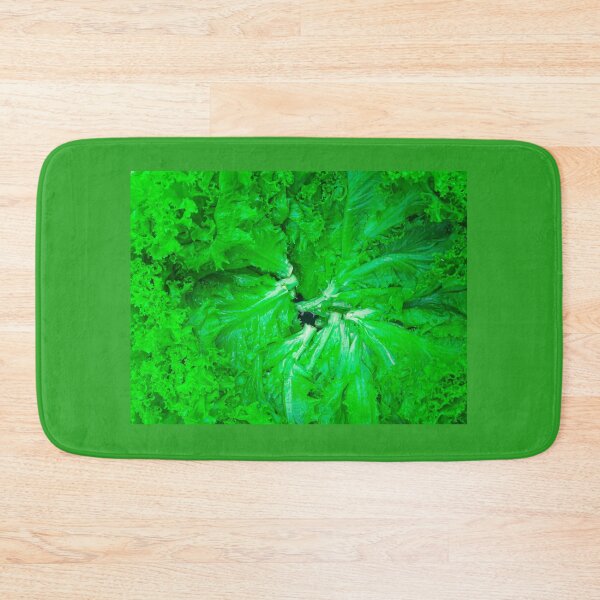 Item preview, Lettuce green salad leafs arranged in a circle designed and sold by kall3bu.