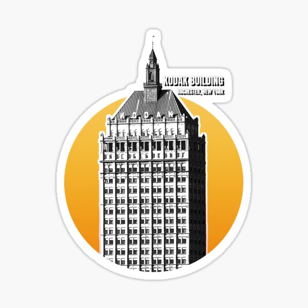 Artikel-Vorschau von Rochester Kodak-Gebäude, designt und verkauft von AmigoMonjo.