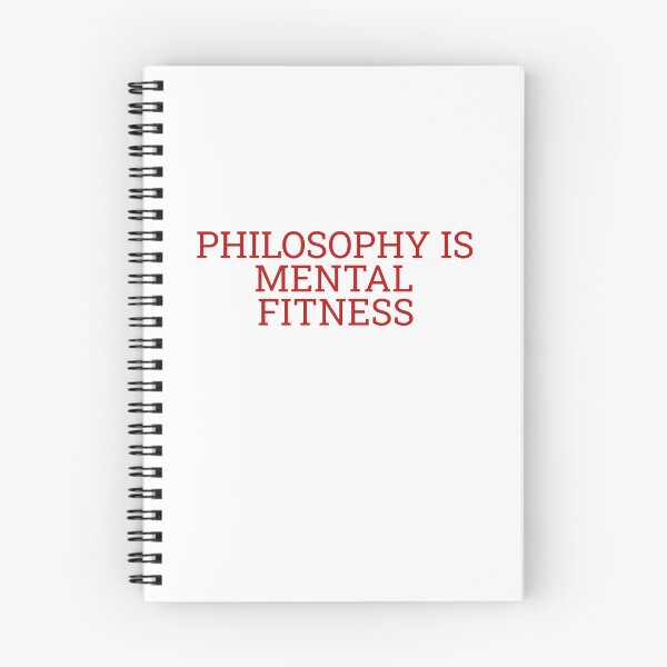 Item preview, Philosophy is Mental Fitness designed and sold by Maindy.