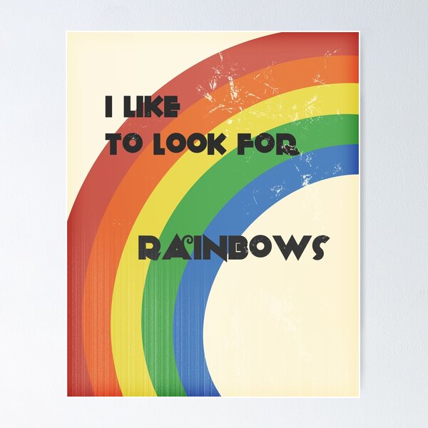 Item preview, I Like to Look for Rainbows - V1 - Mormon Pop Art designed and sold by mormonpop.