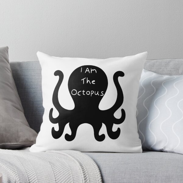 Item preview, Soy el pulpo - Espacio negativo negro designed and sold by caldayjd.