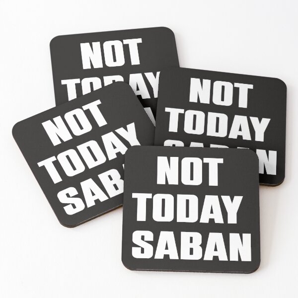 Item preview, Copy of Not Today Saban、Funny Football Vintage & Football Game Day Tee designed and sold by Sophistical.