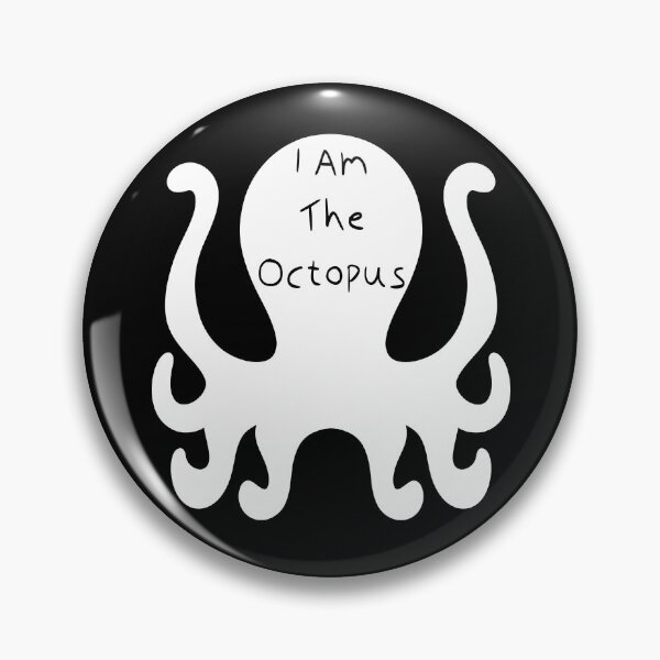 Item preview, I Am The Octopus - White Negative Space designed and sold by caldayjd.