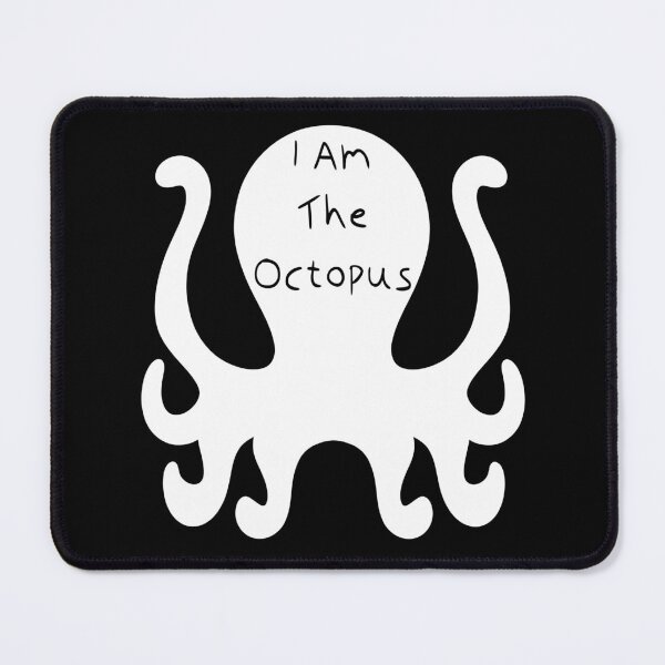 Item preview, I Am The Octopus - White Negative Space designed and sold by caldayjd.