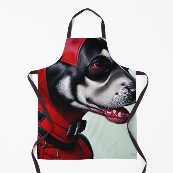 Item preview, dog warrior in red mask #4 designed and sold by supeart.