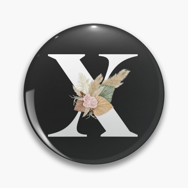 Item preview, letter x floral designed and sold by LU NA.