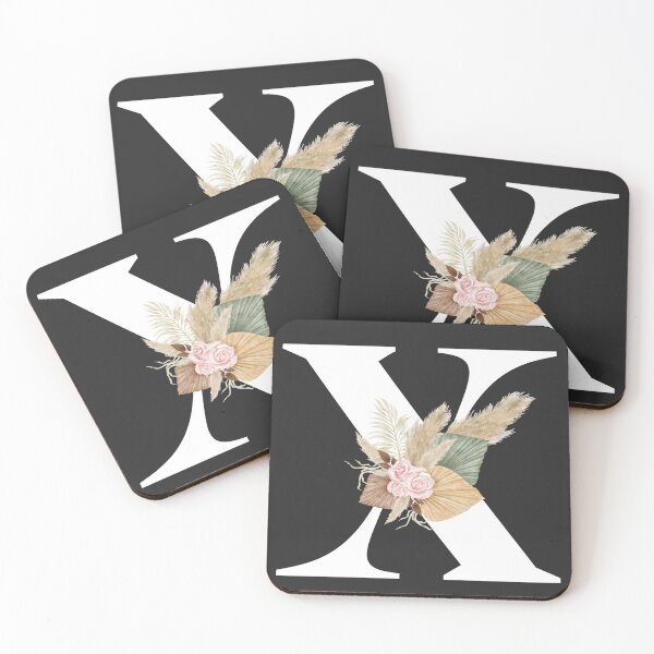 Item preview, letter x floral designed and sold by LU NA.