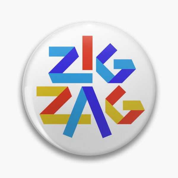 Item preview, Zig Zag (multicolour) original design designed and sold by pop-and-bee.