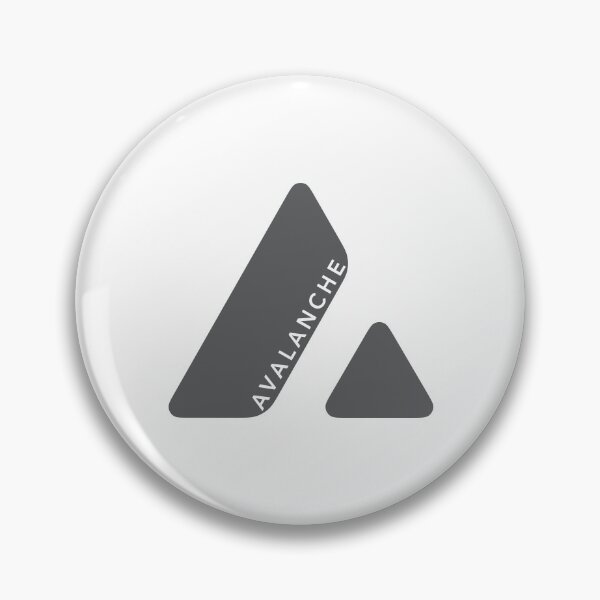 Item preview, Avalanche AVAX Crypto Altcoin - Clean and Grey Design designed and sold by CryptoMoods.