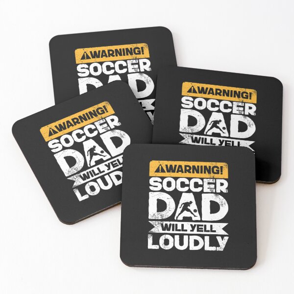 Item preview, Warning Will Yell Loudly - Soccer Dad designed and sold by dolsy-store.