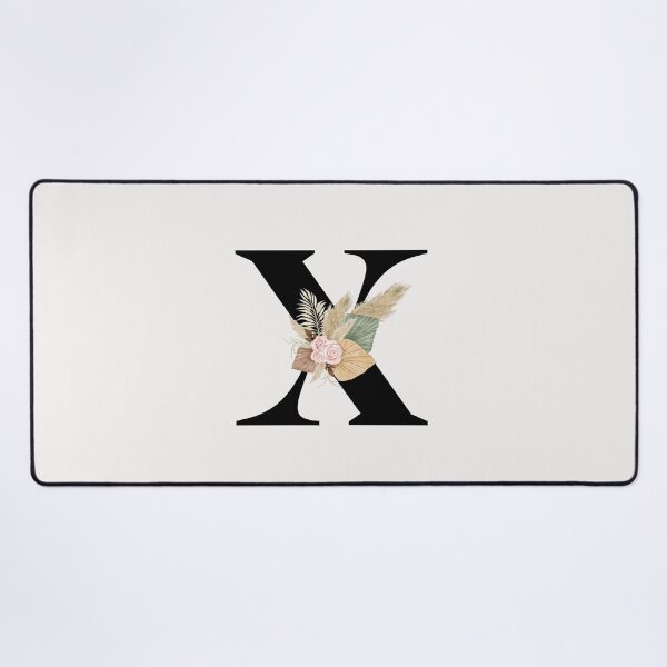 Item preview, letter x floral designed and sold by LU NA.