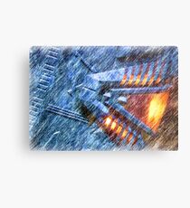 Chevron Metal Print