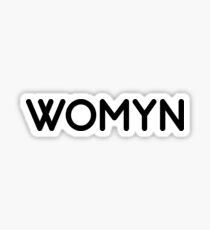 womyn Sticker