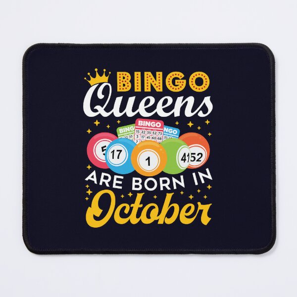 Item preview, Bingo Birthday Bingo Queens Are Born in October designed and sold by jaygo.