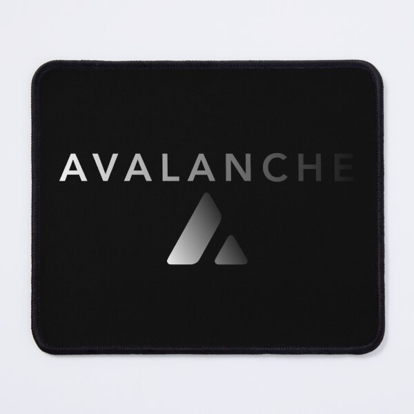 Item preview, Avalanche AVAX Crypto Altcoin - Fading White to Transparent Logo designed and sold by CryptoMoods.