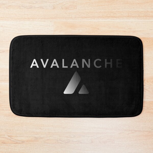 Item preview, Avalanche AVAX Crypto Altcoin - Fading White to Transparent Logo designed and sold by CryptoMoods.