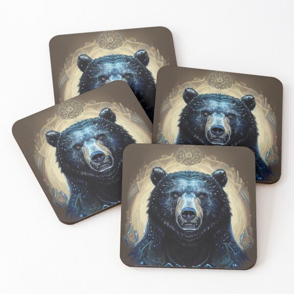 Item preview, Grizzly bear with blue fur designed and sold by Maxello.