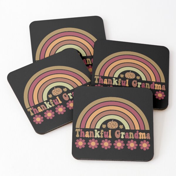 Item preview, Thankful Grandma Thanksgiving Gift for Grandma - Black designed and sold by PearlMoonGrapes.