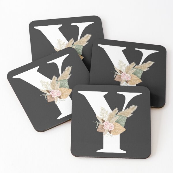 Item preview, letter y floral designed and sold by LU NA.