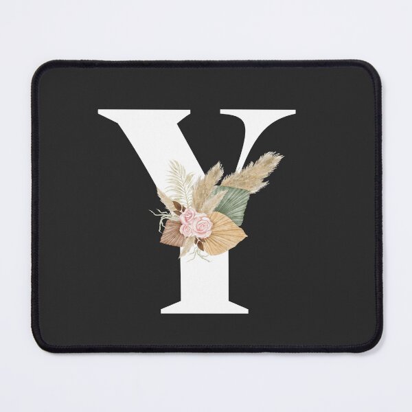 Item preview, letter y floral designed and sold by LU NA.