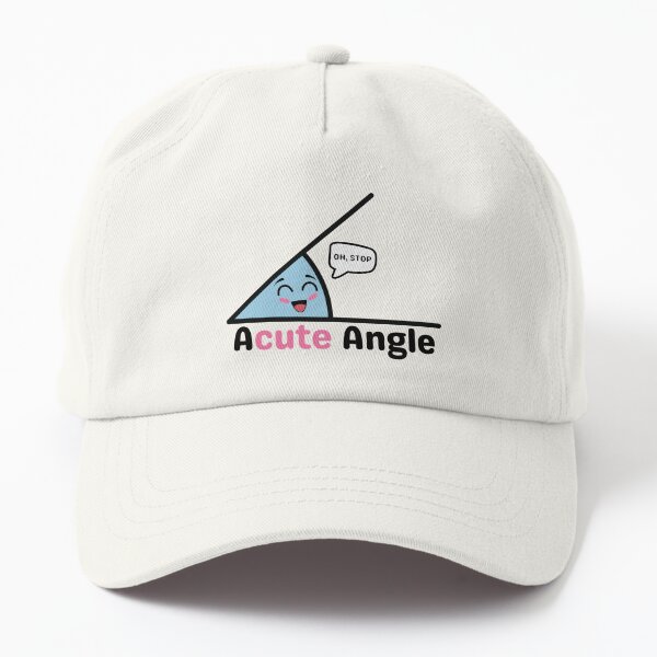 A Cute Acute Angle Geometry Sticker for Sale by BenOsaShirts