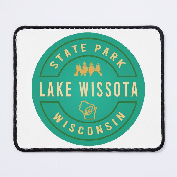 Item preview, Lake Wissota State Park Adventure Logo designed and sold by VanyaKar.