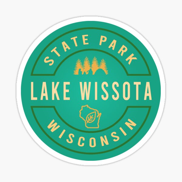 Item preview, Lake Wissota State Park Adventure Logo designed and sold by VanyaKar.