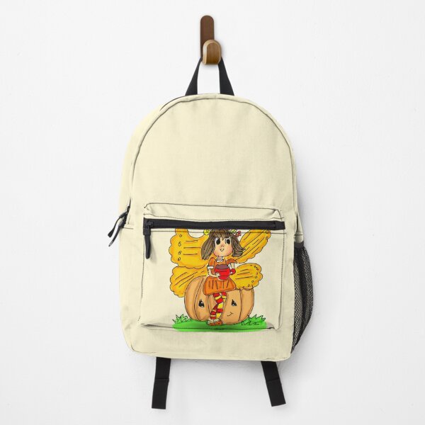 Item preview, Fall Fairy Sitting on a Pumpkin designed and sold by H-artful.