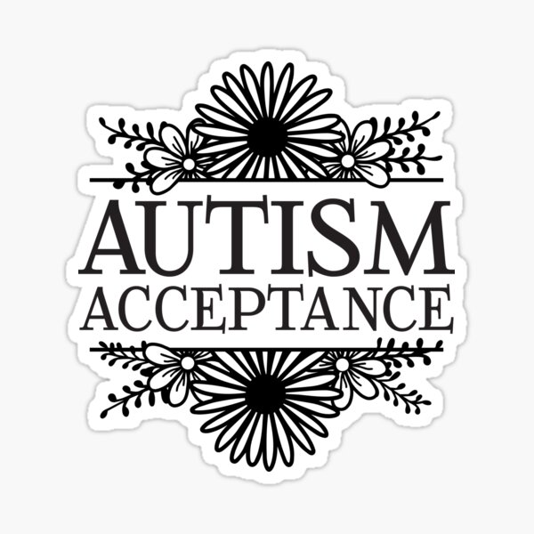 Item preview, Autism acceptance Floral Split Frame designed and sold by mbdesign23.