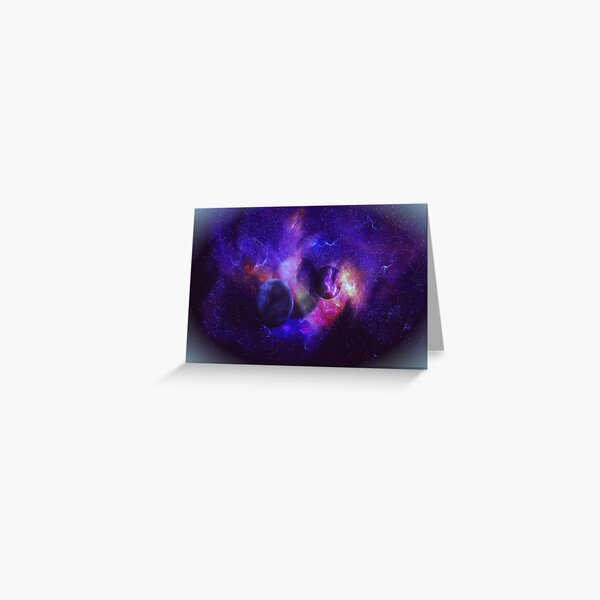 Planetary wings Greeting Card