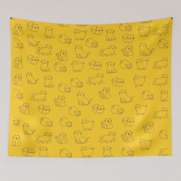 Item preview, Cat Cut Funny Pattern designed and sold by soebekhi.