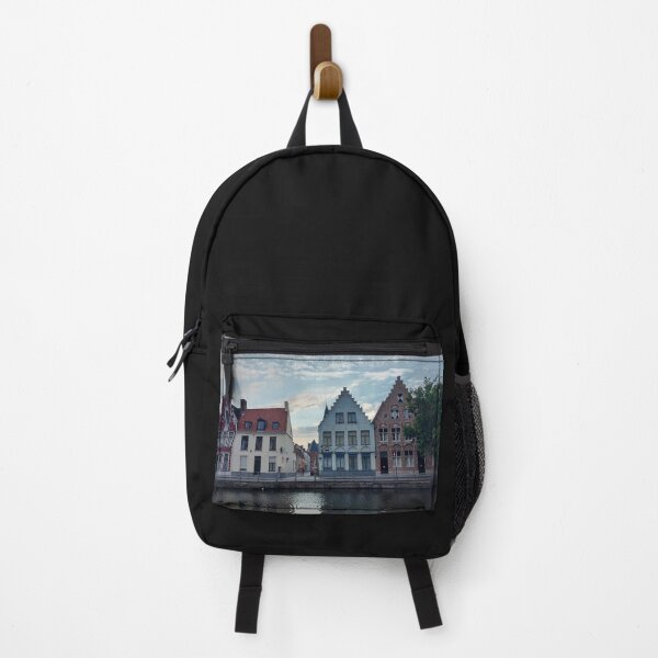Item preview, Bruges skyline at dusk designed and sold by Mimifsud.