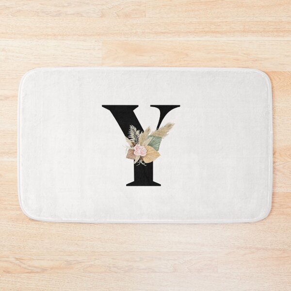 Item preview, letter y floral designed and sold by LU NA.