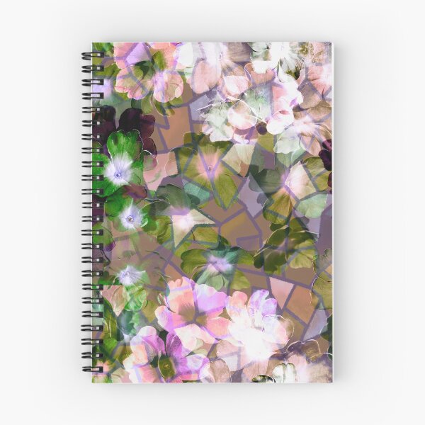 Item preview, Pink Flowers with mosaic embedded  designed and sold by WildwaterDesign.