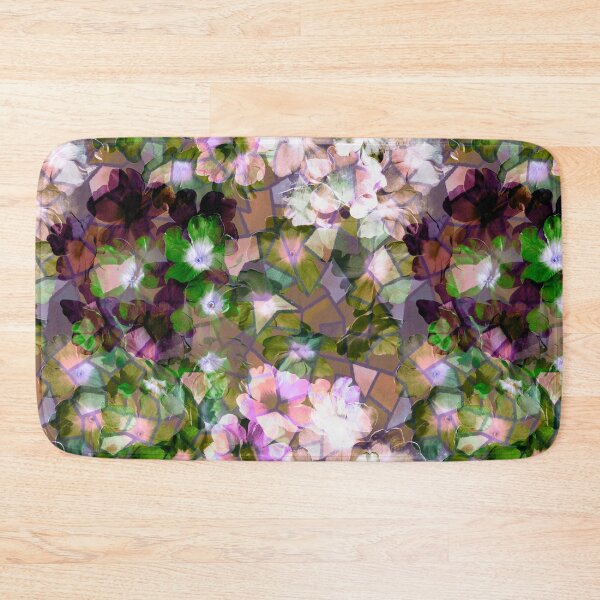 Item preview, Pink Flowers with mosaic embedded  designed and sold by WildwaterDesign.