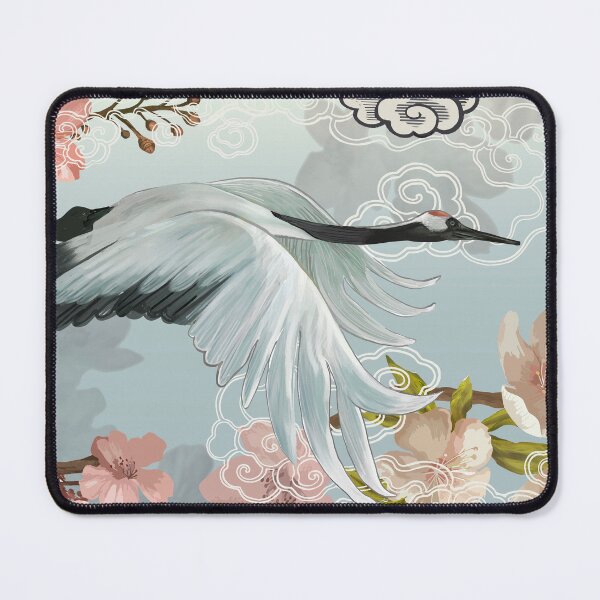 Item preview, Grulla japonesa blanca designed and sold by OtterFactory.