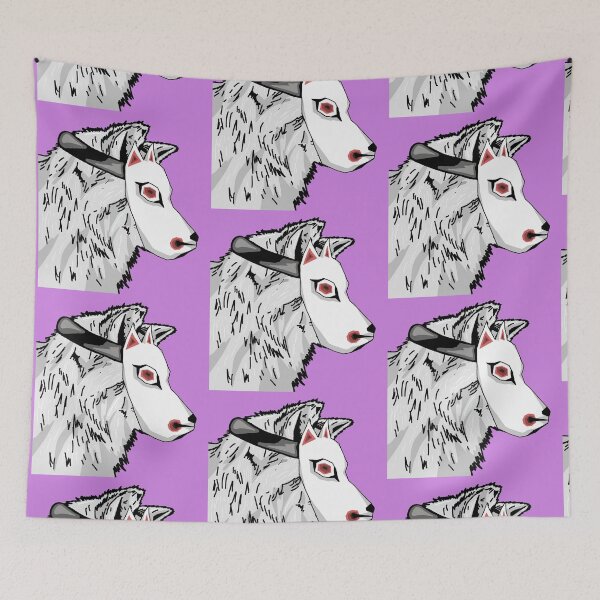 Item preview, White Wolf in Mask - Digital Art designed and sold by Twaingrant.