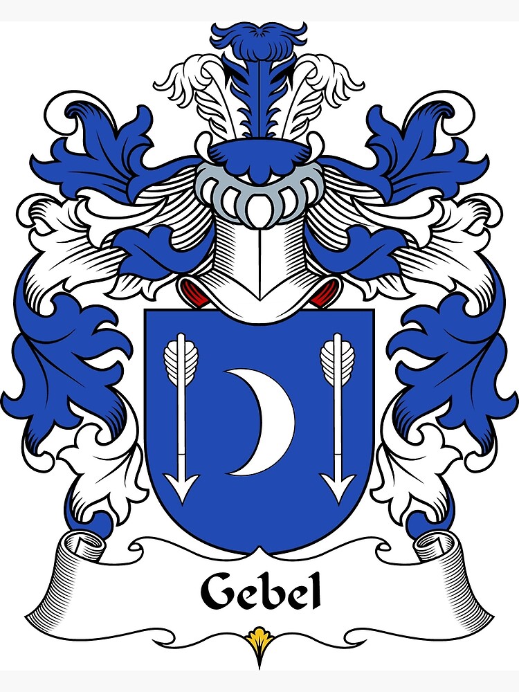 "Gebel" Poster for Sale by HaroldHeraldry | Redbubble