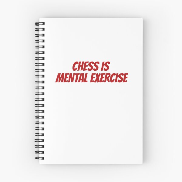 Item preview, Chess is Mental Exercise designed and sold by Maindy.