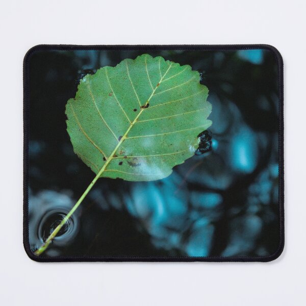 Item preview, Single Leaf Floating on Pond designed and sold by AngeloDeVal.