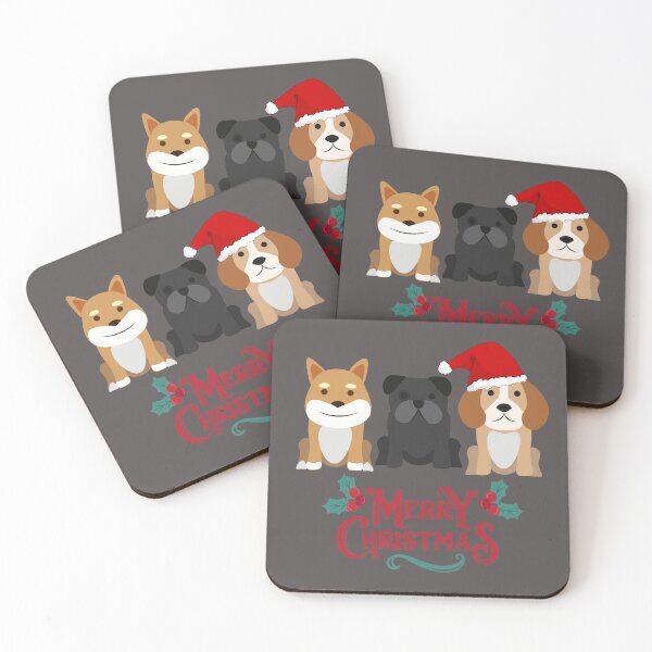 Item preview, Christmas dogs designed and sold by creativefun22.