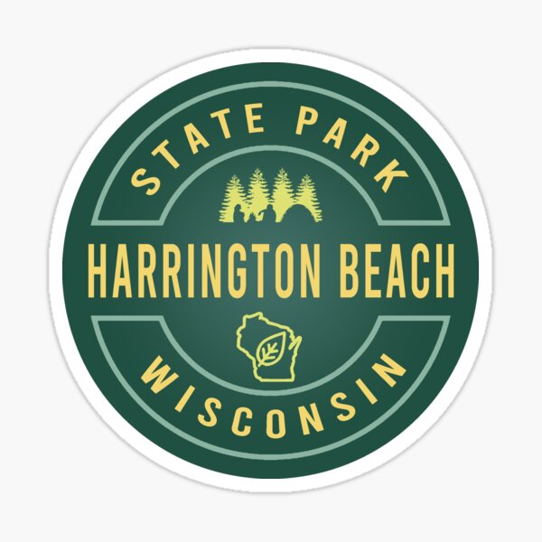 Item preview, Harrington Beach State Park Adventure Logo designed and sold by VanyaKar.