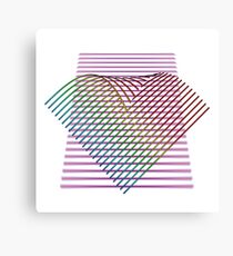 Blurred Lines, Bright Lines Canvas Print