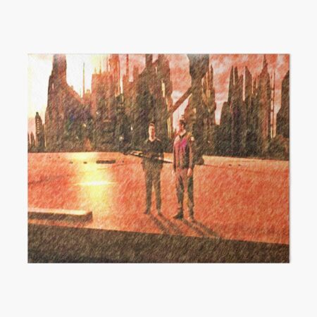 You were my best friend ... Art Board Print