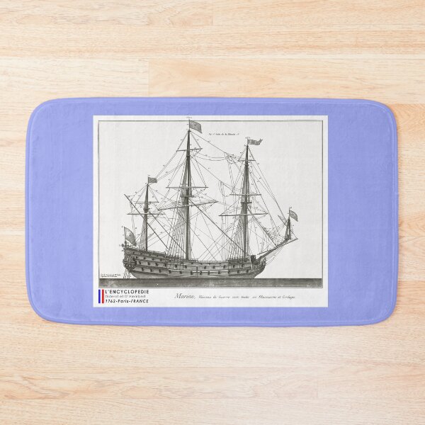 Item preview, Corsair boat - antique engraving 1762 designed and sold by 3-Petits-Lapins.