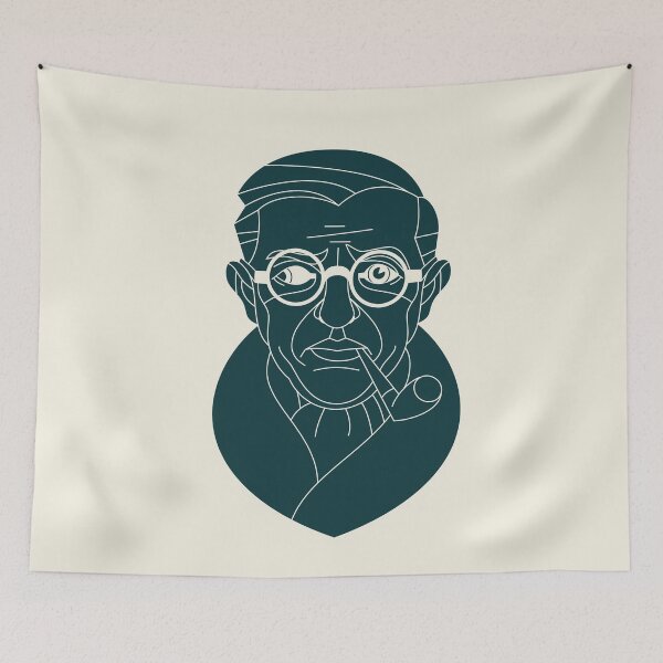 Item preview, Jean-Paul Sartre designed and sold by jholbo.
