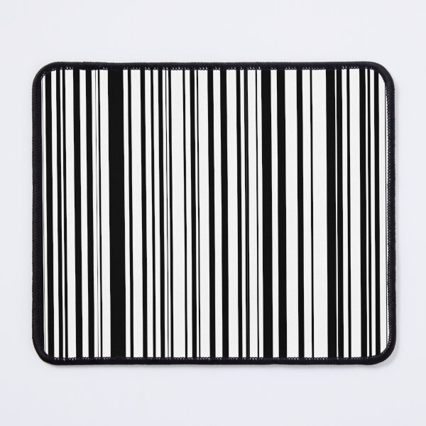 Item preview, black and white Stripes barcode fashion design designed and sold by ModSupporters.