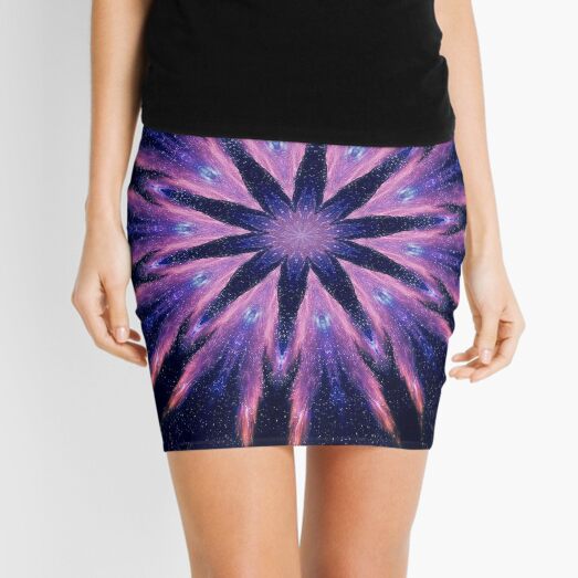 Sunset Mandala Mini Skirt