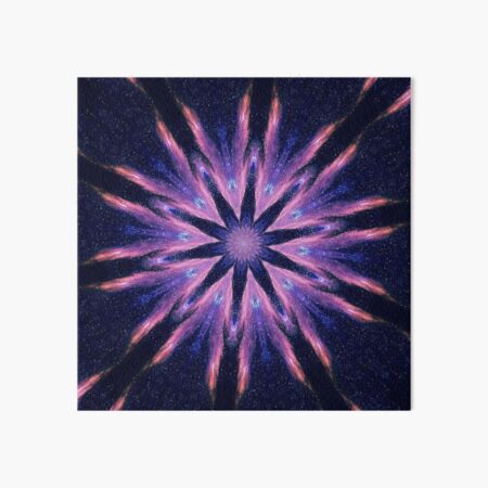 Sunset Mandala Art Board Print