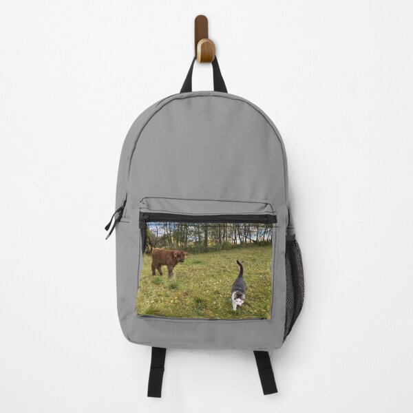 Item preview, Scottish Highland Cattle Calf and Cat 4108 designed and sold by SaarelaHighland.